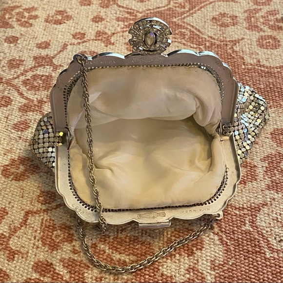 VTG Mesh Whiting & Davis USA Mini Clutch - Picture 3 of 14